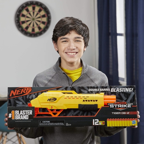 Súng đồ chơi Nerf Alpha Strike Tiger DB-2 Guns & Darts
