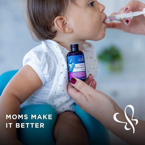 Vitamin tổng hợp + sắt Mommy's Bliss 30ml Mỹ (2 tháng+)
