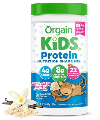 Sữa bột Orgain Kids Protein Nutrition Shake Mix 459g Mỹ (2 tuổi+)