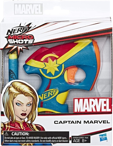 Súng đồ chơi Nerf Microshot Captain Marvel