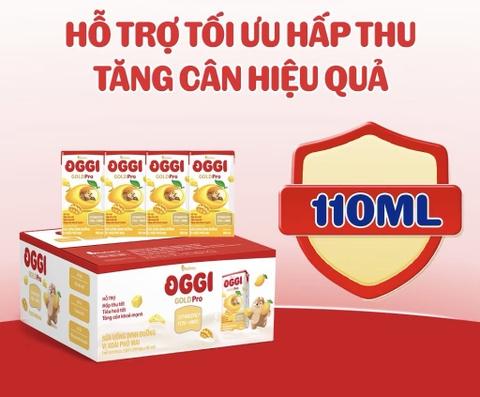 Sữa uống dinh dưỡng Oggi Gold Pro 110ml- Xoài