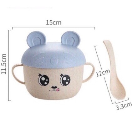 (QT) Bát tai mèo lúa mạch Biolizin