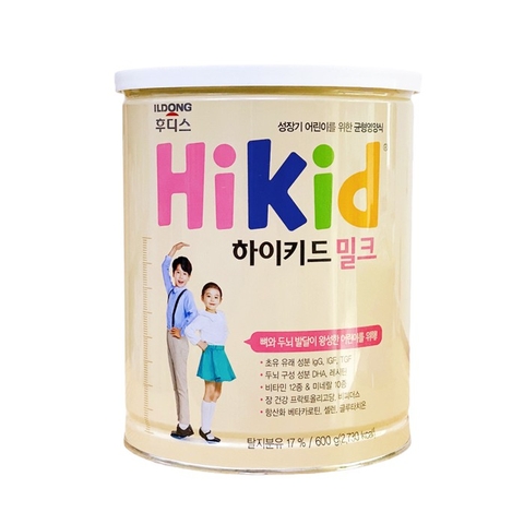 Sữa Hikid vị vani Hàn Quốc 600gr (1 tuổi+)