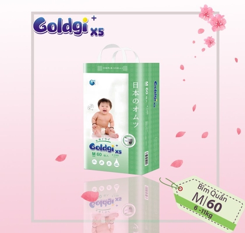 Bỉm Goldgi X5