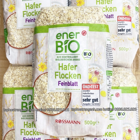 Yến mạch cán dẹt ener Bio Rossmann