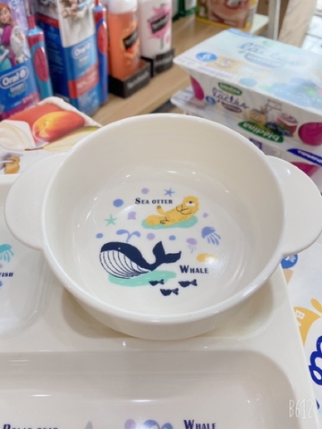 Khay + bát ăn dặm Nhật cho bé