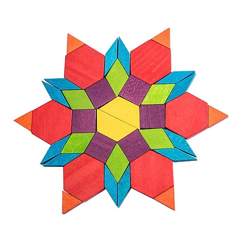 Bộ gỗ 250 chi tiết Mideer Pattern Blocks (3 tuổi+)