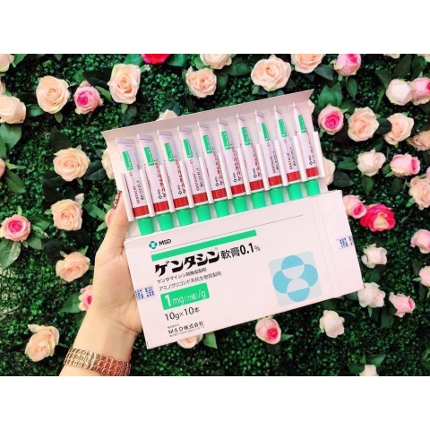 Kem bôi mờ sẹo Gentacin Ointment Nhật