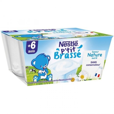 Sữa chua Nestle Brasse Pháp cho bé