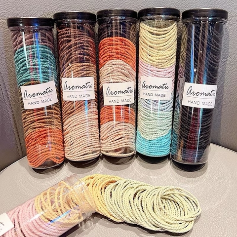 Lọ chun buộc tóc ngũ sắc