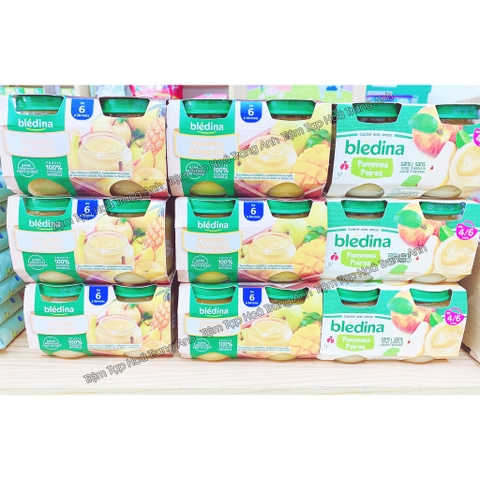 Hoa quả nghiền Bledina