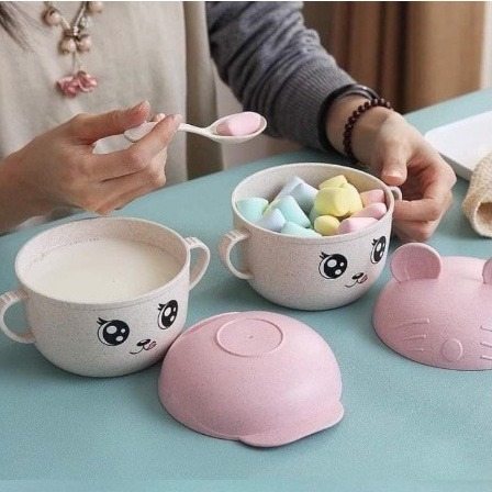 (QT) Bát tai mèo lúa mạch Biolizin