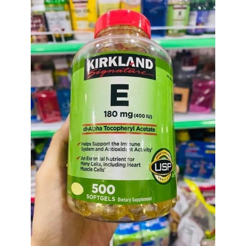 Vitamin E Kirkland 400IU 500 viên