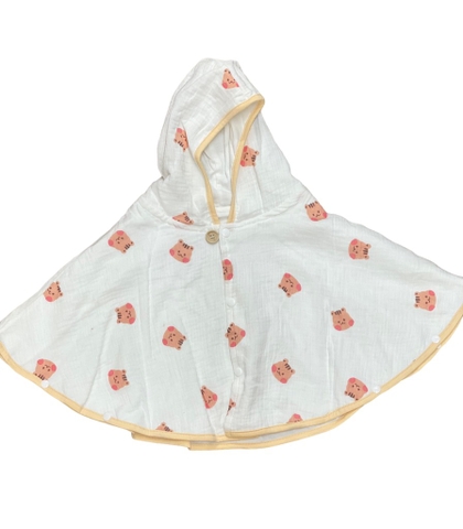 Áo choàng nắng vải xô hình