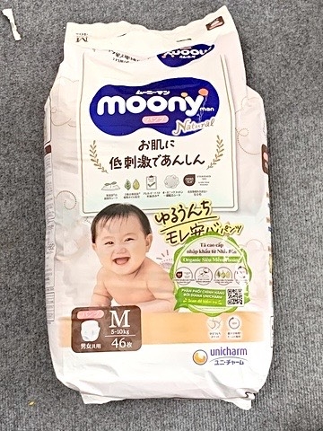 Bỉm Moony Trắng