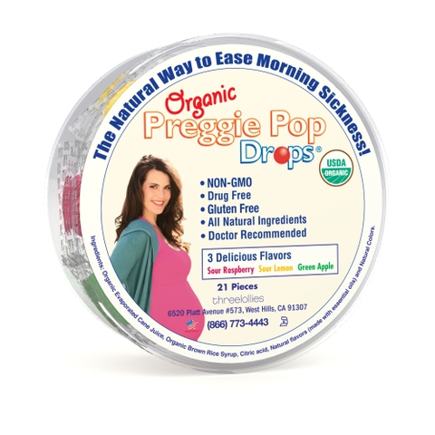 Kẹo giảm nghén cho bà bầu Preggie Pop Drops