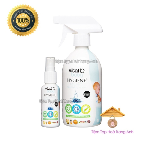 Xịt khuẩn Vital baby cho bé