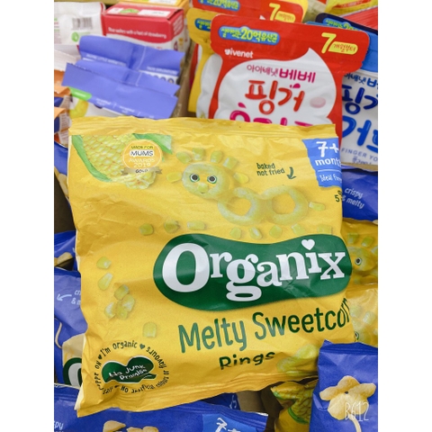 Bánh ăn dặm Organix cho bé