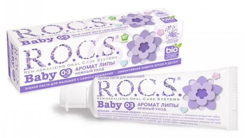 Kem đánh răng hữu cơ ROCS (0-3 tuổi)