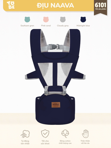 Địu định hình thông minh TOBÉ NAAVA 6101