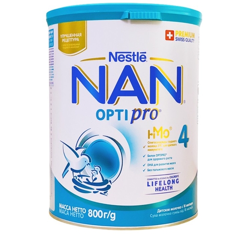 Sữa Nan Nga 800gr cho bé