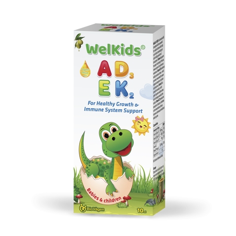 Vitamin tổng hợp Welkids ADEK 10ml (0 tháng+)