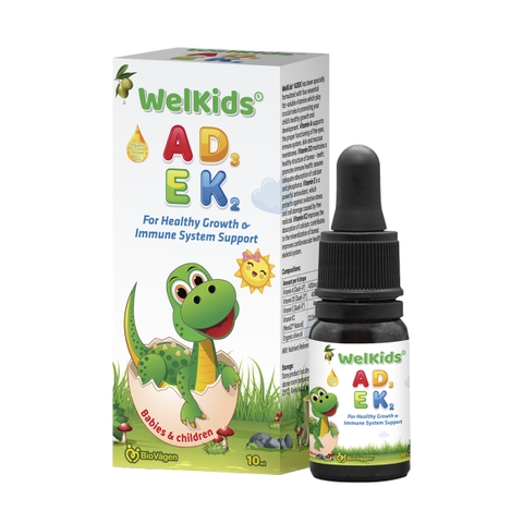 Vitamin tổng hợp Welkids ADEK 10ml (0 tháng+)