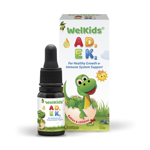 Vitamin tổng hợp Welkids ADEK 10ml (0 tháng+)