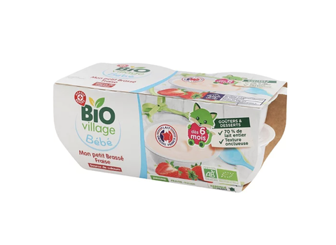 Sữa chua hữu cơ Bio Village (6 tháng+)