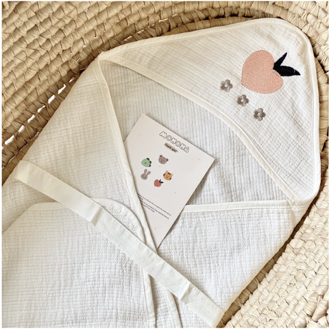 Khăn ủ sơ sinh Monona Organic