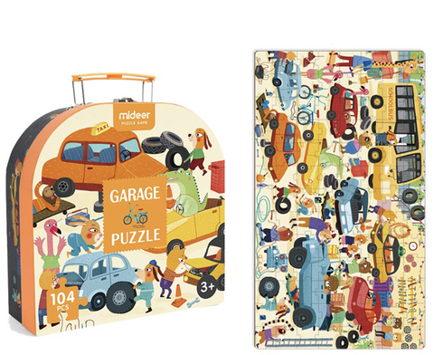 Bộ vali ghép hình Mideer (3 tuổi+)