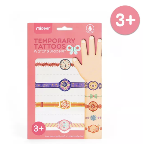 Miếng dán hình xăm cao cấp Mideer (3 tuổi+)