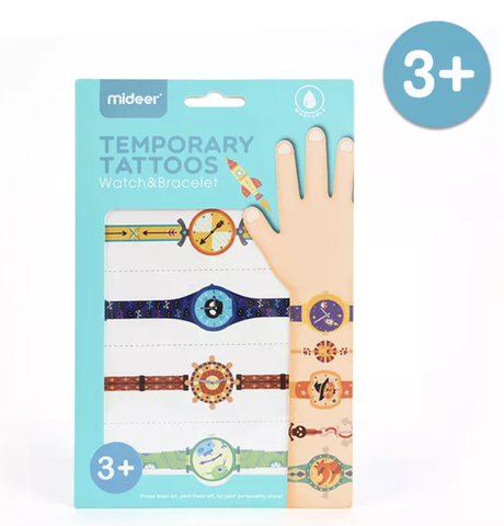 Miếng dán hình xăm cao cấp Mideer (3 tuổi+)