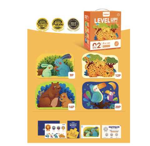 Bộ ghép hình cao cấp Level Up Mideer