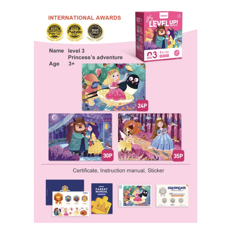 Bộ ghép hình cao cấp Level Up Mideer