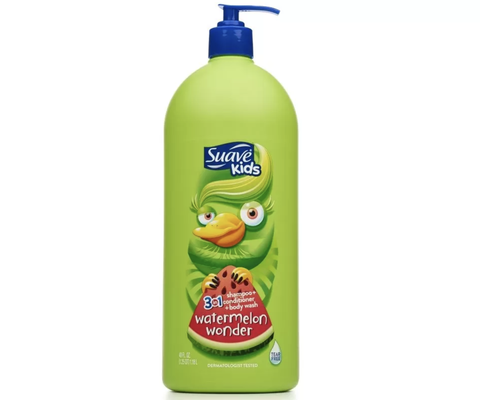 Sữa tắm, gội, xả 3in1 Suave Kids