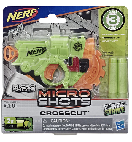 Súng đồ chơi Nerf Microshot Zombie Strike Crosscut