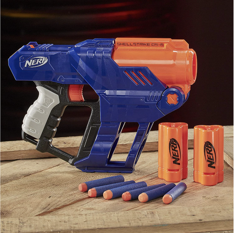 Súng đồ chơi Nerf Elite Shellstrike DS-6 Blaster