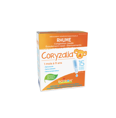 Muối uống cảm cúm, sổ, ngạt mũi Coryzalia (1 tháng+)