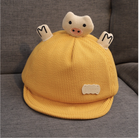 Mũ lưỡi trai hình Heo