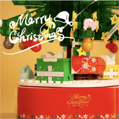 Bộ ghép hình cây thông có nhạc Sembo 601097 Christmas