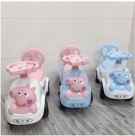 Xe chòi chân phát nhạc Heo Peppa