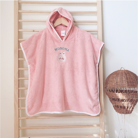 Áo choàng tắm Monona thêu họa tiết