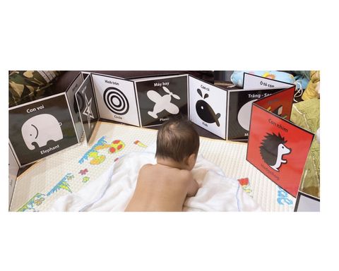 Bộ thẻ kích thích thị giác cho bé
