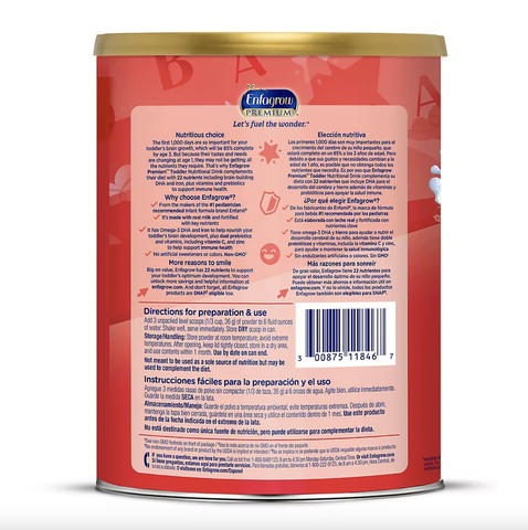 Sữa Enfagrow Premium Toddler Next Step Mỹ 1,04kg (1 tuổi+)