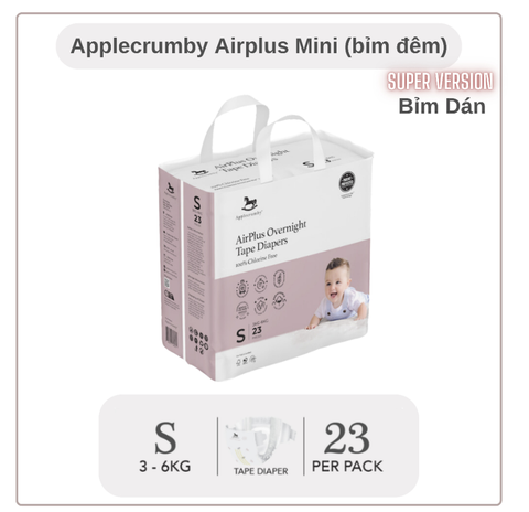 Bỉm Applecrumby đêm Mini Pull Ups
