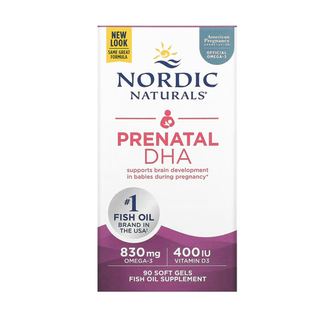 Viên uống bổ sung DHA PRENATAL Nordic cho mẹ bầu và sau sinh (90 viên)