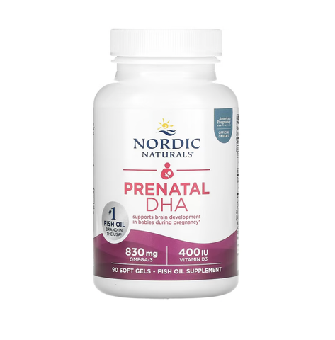 Viên uống bổ sung DHA PRENATAL Nordic cho mẹ bầu và sau sinh (90 viên)