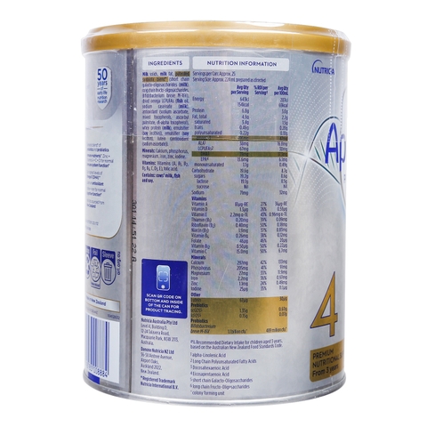 Sữa Aptamil Profutura Úc số 4 900g cho bé 3Y+