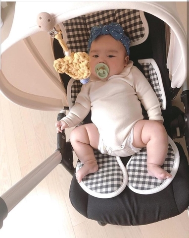 Đệm lót xe đẩy Malolotte Cool Air